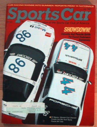 SPORTS CAR 1987 JULY - CLUB RACING SPCL, MUSTANG GT